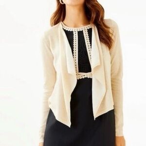 Lilly Pulitzer COLONY Open Front - Cardigan - Size L